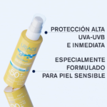 ⁦يورياج باريسن بخاخ للأطفال مرطب واقي عالي من الشمس بعامل حماية من الشمس 50+ - 200 مل⁩ - الصورة ⁦3⁩