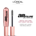 ⁦ماسكرا اير فوليوم ميجا من لوريال باريس - 01 أسود⁩ - الصورة ⁦3⁩