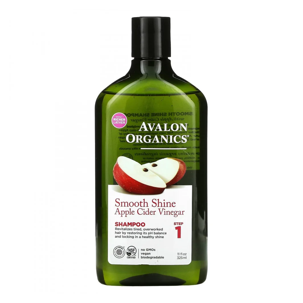 64473424_1728550969_47869ece4364914b4249739e1328a4bc افالون اورقانيكس شامبو بخل التفاح العضوي لنعومة ولمعان الشعر - 325مل - الصورة 1