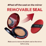 ⁦تيرتير ماسك كريم أساس فاونديشن فيت ريد كوشن - 18جم⁩ - الصورة ⁦3⁩