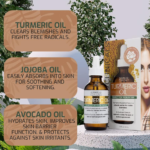 ⁦زيت الكركم المثالي لمشاكل البشرة من ادفانسد كلينيكالز - 53 مل⁩ - الصورة ⁦3⁩