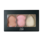 ⁦نوره بو عوض اسفنج كونسيلر خافي عيوب وكونتور محدد وجه - 3 قطع⁩ - الصورة ⁦3⁩