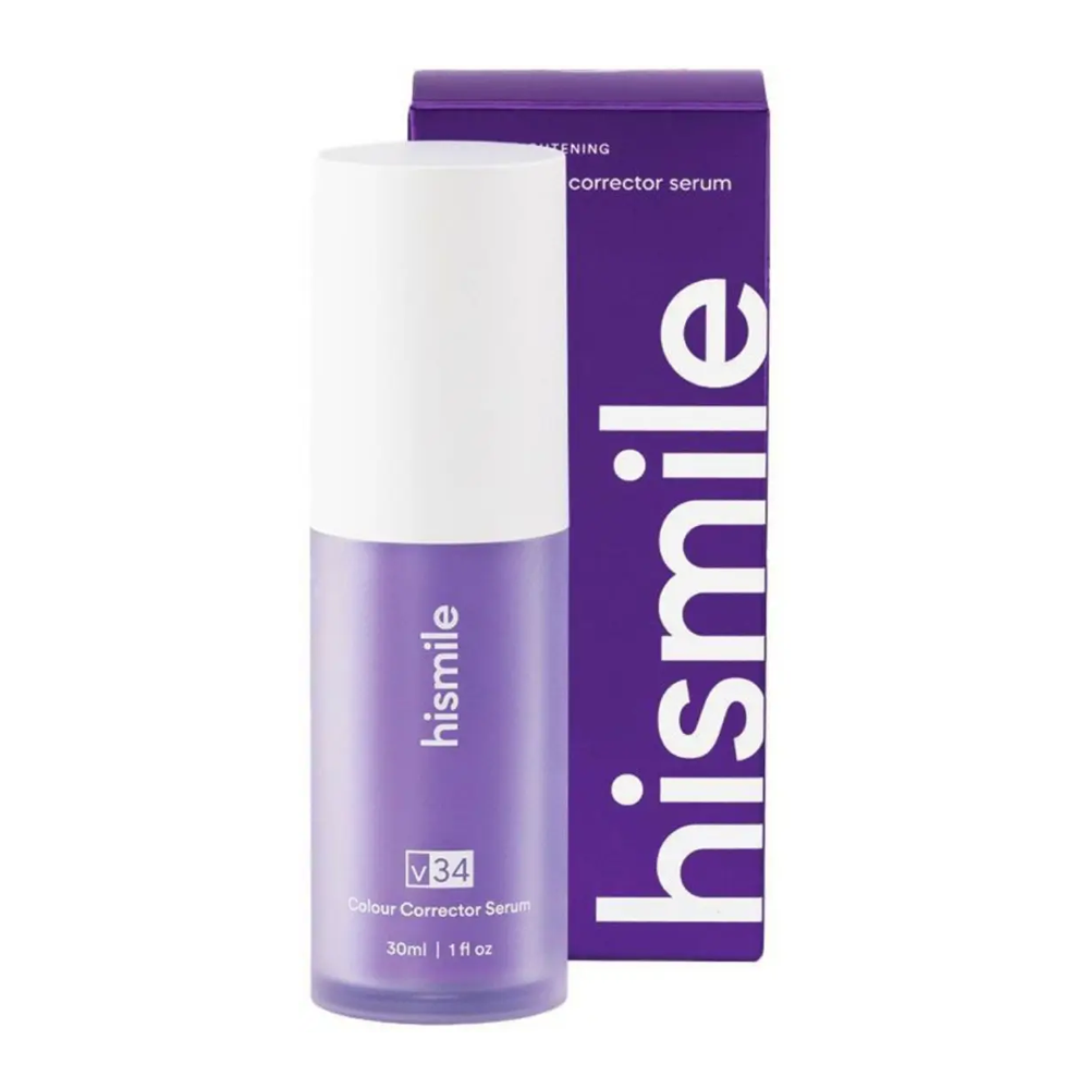 6653373_1707987594_7c818808436eb7dd99e8d8a46a38b574 سيروم مصحح لون الأسنان v34 من هاي سمايل - 30مل - الصورة 1