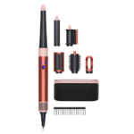 مصفف ومجفف الشعر المتعدد دايسون ايرراب للشعر الناعم والمموج - برونزي الفراولة & الوردي المحمر