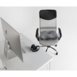 ⁦أتوم وسادة الجلوس الرمادية⁩ - الصورة ⁦4⁩