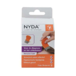 ⁦مشط معدني للتخلص من القمل من نايدا - رمادي وبرتقالي⁩ - الصورة ⁦2⁩