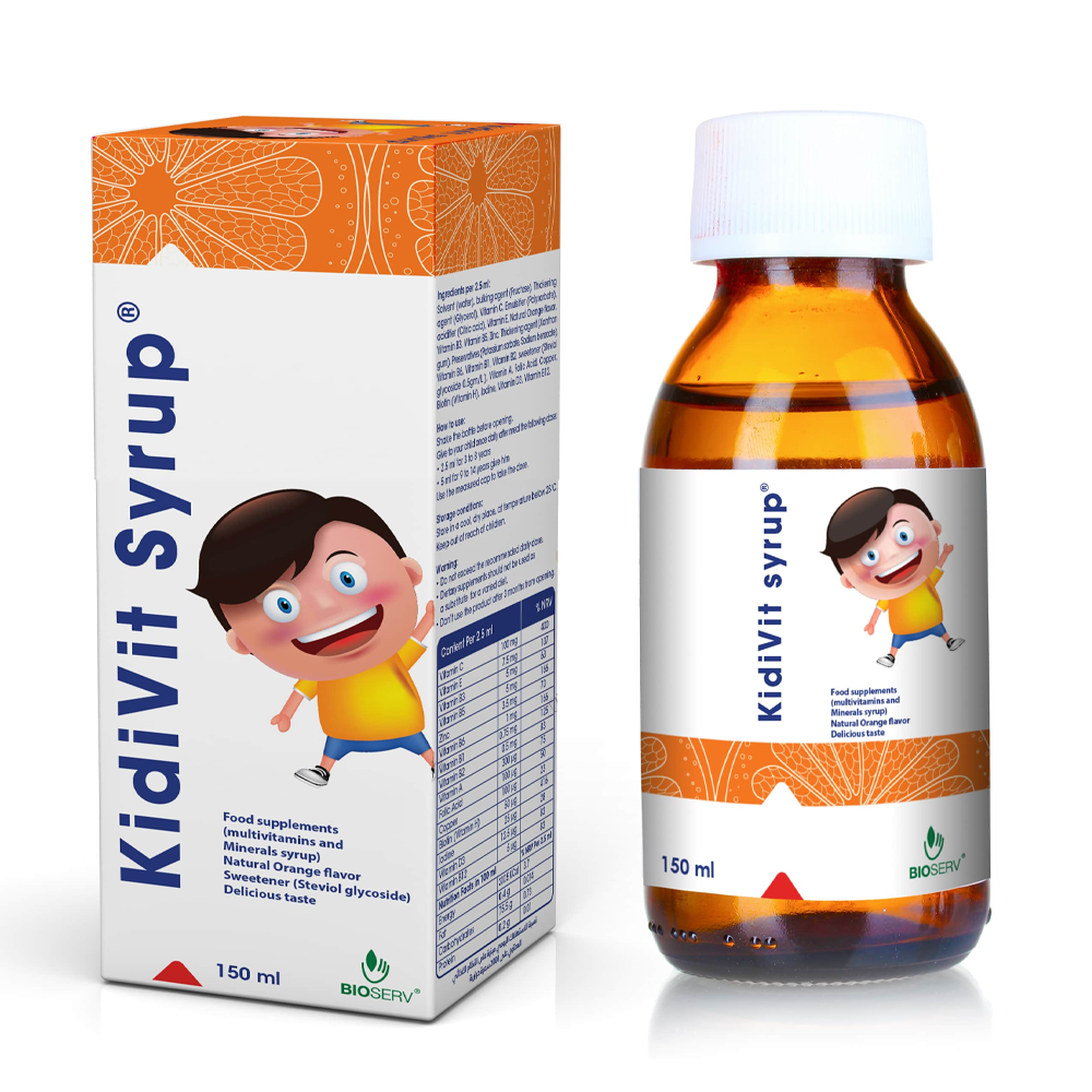 6730452_1730223513_f911fb0adf37a624f0f64fa151724e02 بيوسيرف كيديفت شراب فيتامينات متعددة - 150 مل - الصورة 1
