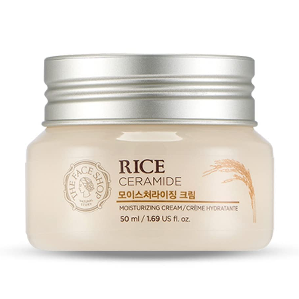 67885917_1739090116_d8bcb020600bffff3f53fd0b9608696e ذا فيس شوب كريم الترطيب بالأرز والسيراميد -50مل - الصورة 1