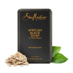 ⁦الصابون الأسود الأفريقي بزبدة الشيا للبشرة شديدة الجفاف من شيا مويستشر - 227 جرام⁩ - الصورة ⁦2⁩
