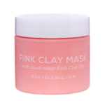 قناع الطين الوردي للصدر والوجه من بودي بلندز - 75جرام