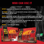 ⁦موتانت مسحوق البروتين اي 100% جورميه واي بروتين ميكس - بنكهة ايسكريم الفانيليا⁩ - الصورة ⁦3⁩