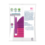 ⁦شيك شفرات حلاقة اكزاكتا 2 للبشرة الحساسة للنساء - 7+3 مجانا⁩ - الصورة ⁦2⁩