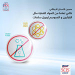 ⁦معجون أسنان الأوكسجين النشط لتبييض الأسنان من دكتور سيكارلي إس.أو.إس دنتي⁩ - الصورة ⁦3⁩