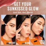 ⁦ميبيلين سنكيسر بلشر أحمر خدود وبرونزر سائل⁩ - الصورة ⁦4⁩