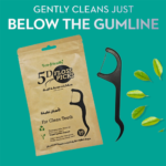 ⁦فايف دي وايت خيوط أسنان ايكو - 50 قطعة⁩ - الصورة ⁦4⁩