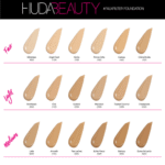 ⁦هدى بيوتي كريم أساس فاونديشن سائل فو فلتر لومينوس مات⁩ - الصورة ⁦4⁩