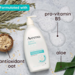 ⁦افينو كالم+ ريستور غسول جسم يومي للبشرة الحساسة - 532 مل⁩ - الصورة ⁦2⁩