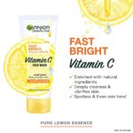 ⁦غارنييه فاست برايت غسول الوجه بفيتامين سي - 100مل⁩ - الصورة ⁦2⁩