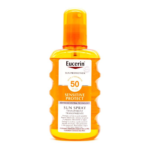 بخاخ واقي شمس شفاف للتحكم في الزيوت بعامل حماية SPF50+ من يوسرين - 200 مل