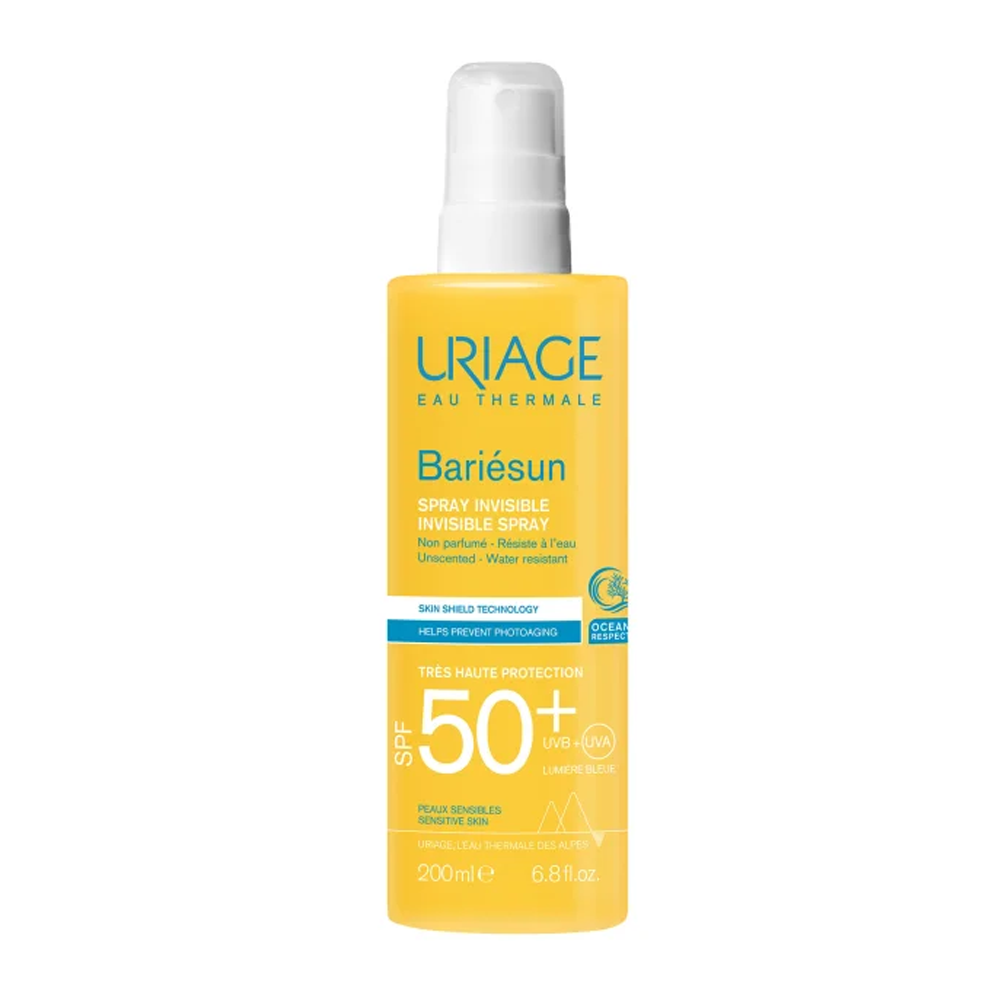 73500384_1727956990_973e170ac67302000ab542baca9a82d7 يورياج بخاخ واقي شمس باري سن بعامل حماية من الشمس +50 - 200مل - الصورة 1