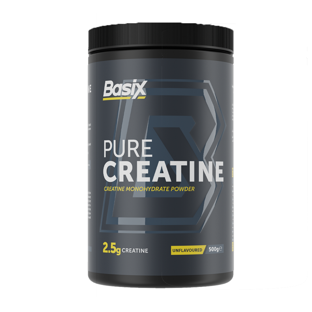 75770359_1736406464_749a9161448b7bb779d28f741fd9f37f باسيكس كرياتين نقي بدون نكهة - 500 جم - الصورة 1