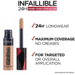 ⁦لوريال باريس كونسيلر خافي عيوب انفاليبل 24 ساعة مور ذان⁩ - الصورة ⁦4⁩