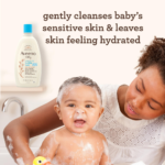 ⁦افينو فقاعات الاستحمام لبشرة الأطفال الحساسة - 568 مل⁩ - الصورة ⁦3⁩