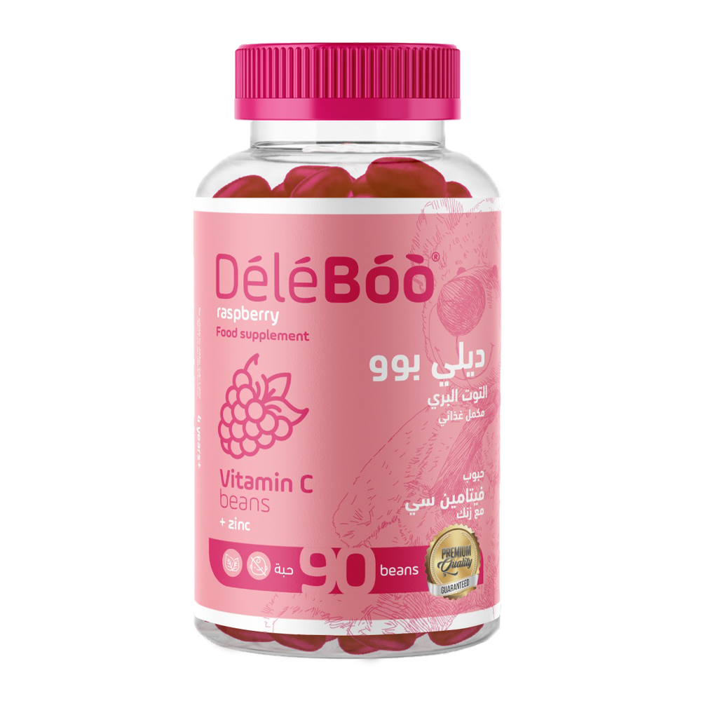 78119841_1730892948_d8fd35cb423cdf6b8fa8f93143463297 ديلي بوو بينز فيتامين سي مع زنك بالتوت البري - 90 حبة - الصورة 1
