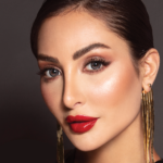 ⁦امارا عدسات زينة ملونة - تشاركول جراي⁩ - الصورة ⁦2⁩