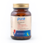 بيور أقراص قابلة للمضغ ميلاتونين1 مجم بنكهة الكرز - 100 قرص