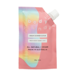 مقشر الجسم والوجه الكريمي بالسكر والكاكاو من بودي بلندز - 150غ