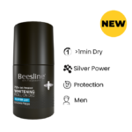 ⁦مزيل الرائحة رول اون لتفتيح البشرة من بيزلين - جفاف تام - مدعم بالفضة - بحري منعش - 50مل⁩ - الصورة ⁦2⁩