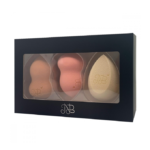 ⁦نوره بو عوض اسفنج كونسيلر خافي عيوب وكونتور محدد وجه - 3 قطع⁩ - الصورة ⁦2⁩