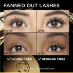 ⁦لوريال باريس ماسكارا فوليوم مليون لاشز بانوراما المقاومة للماء - أسود⁩ - الصورة ⁦6⁩