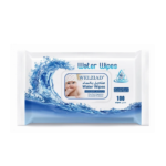 مناديل مبللة للأطفال بالماء من ويلزياد - 100 منديل