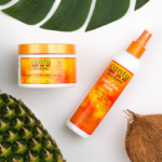 ⁦بخاخ زبدة الشيا وجوز الهند للمعان وتثبيت الشعر من كانتو - 237 مل⁩ - الصورة ⁦4⁩