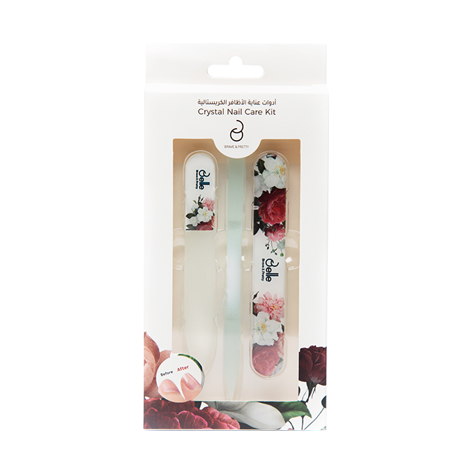 81998104_BelleNailCareKit-White مجموعة العناية بالأظافر من بيل - أبيض - الصورة 1