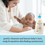 ⁦افينو غسول الجسم وشامبو مرطب للأطفال - 354 مل⁩ - الصورة ⁦2⁩