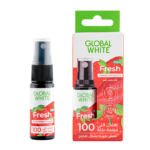 ⁦جلوبال وايت بخاخ معطر للفم بطعم الفراولة - 15 مل⁩ - الصورة ⁦2⁩