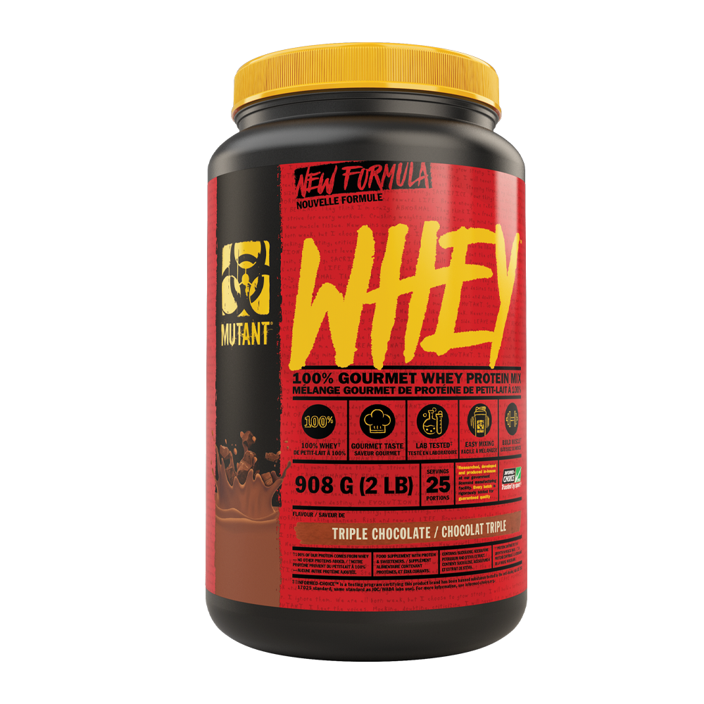 83134289_1742993973_4332a2bd4ab9dab2f31388924c76ff44 موتانت مسحوق البروتين اي 100% جورميه واي بروتين ميكس - بنكهة الشوكولاتة الثلاثية - الصورة 1