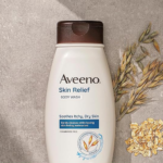 ⁦افينو سكين ريليف غسول الجسم بجوز الهند للبشرة الجافة والحساسة - 354 مل⁩ - الصورة ⁦2⁩