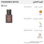 ⁦عطر الشعر مسك العنبر من البداح للعود- برفيوم - 20مل⁩ - الصورة ⁦2⁩