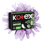 ⁦فوط صحية طبيعية ماكسي سميكة سوبر بالأجنحة من كوتكس - 44 قطع⁩ - الصورة ⁦2⁩