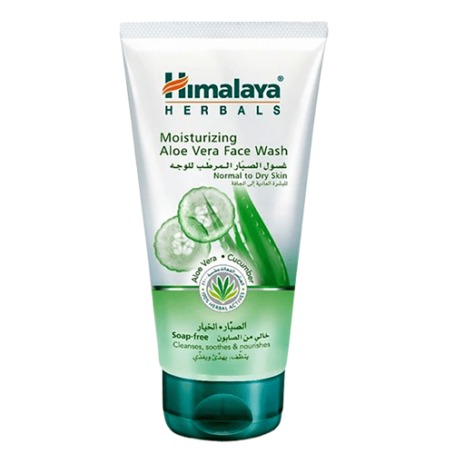 83663862_Himalaya-Herbals-Moisturizing-Aloe-Vera-Face-Wash-150ml-500x500 غسول الصبار المرطب للوجه من هيمالايا ايربلز - 150مل - الصورة 1