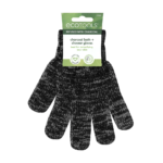 ايكو تولز قفازات الاستحمام والدش بالفحم