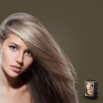 ⁦صبغة شعر من سينس أوف ارغان - أشقر رمادي فاتح - 75 مل⁩ - الصورة ⁦2⁩