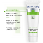 ⁦فارماسيرز كريم وجه سيبو مويستاتيك مرطب ومهدئ للبشرة بعامل حماية من الشمس 50+ - 50مل⁩ - الصورة ⁦3⁩