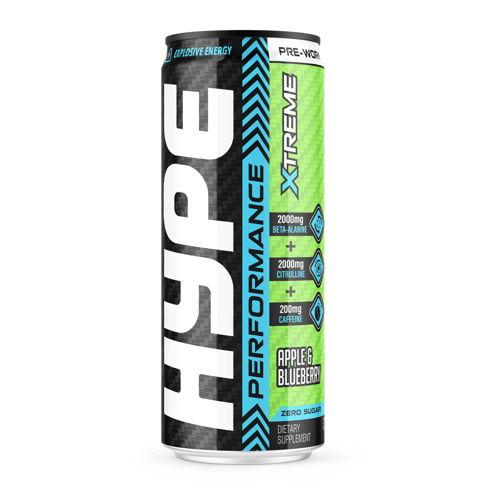 84725750_1749030575_46109a187129afa04440345b0c3437f4 هايب مشروب اكستريم بري ورك أوت بوست بنكهة التفاح والتوت - 330مل - الصورة 1