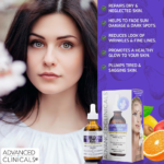 ⁦سيروم حمض الهيالورونيك لترطيب الوجه من من ادفانسد كلينكالز - 52مل⁩ - الصورة ⁦4⁩