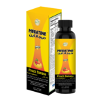 ان اتش اس ميجاتاين اوميجا 3 مع ال ارجينين بطعم الموز و الخوخ - 227 مل